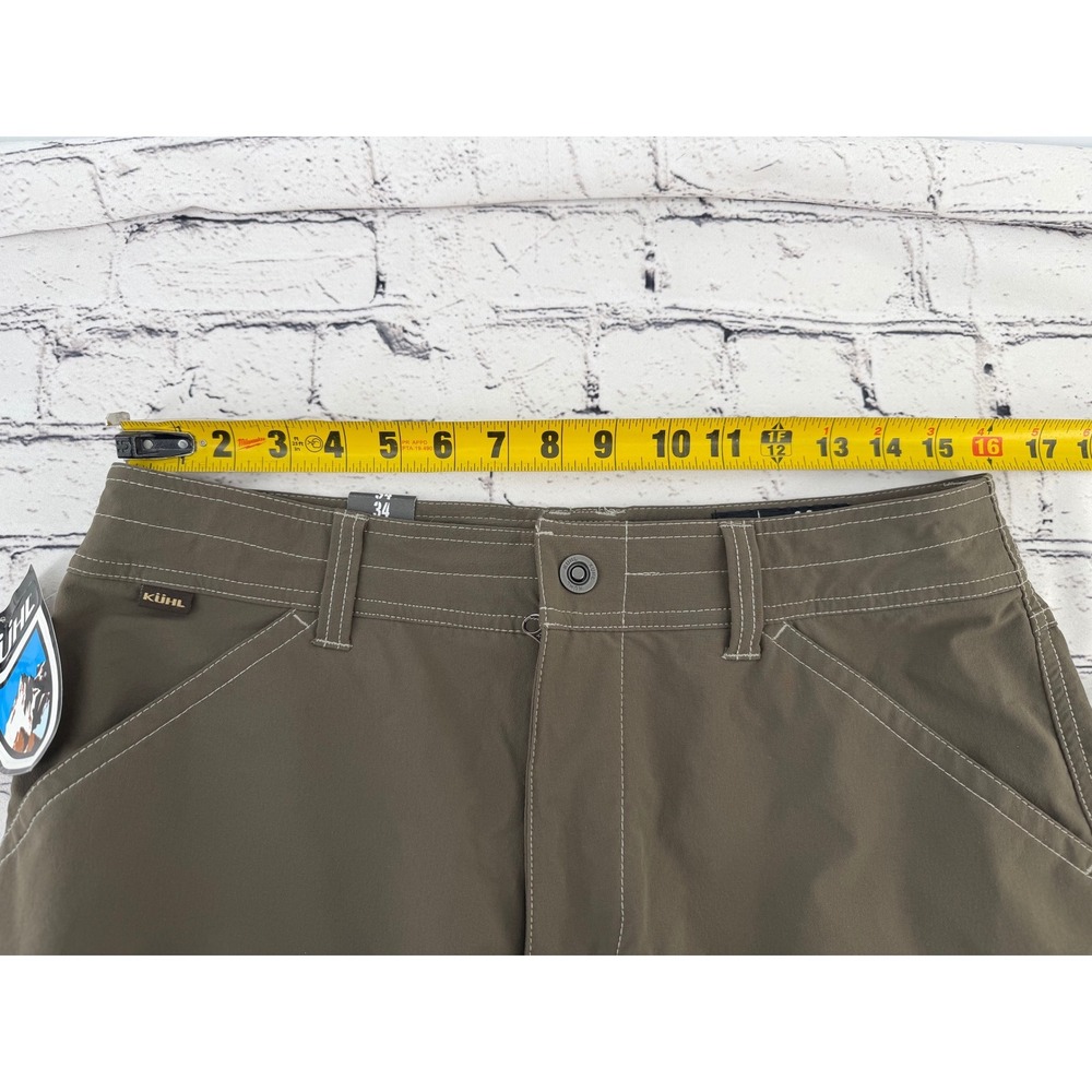 Kuhl Renegade Shorts Mens 34 Breen Brown Hiking Outdoor Cargo 5021-BRE-MN NWT - Picture 5 of 6